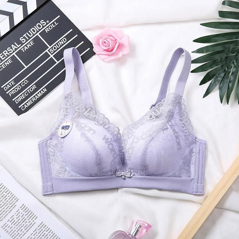 No Steel Ring Gathering Adjustment Non-magnetic Anti-static Breast-receiving Anti-sagging Women's Underwear Bra