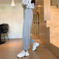 Drawstring Drawstring Pants Female Student Ins Harajuku Style High Waist Straight Casual Wide-leg Sports Harem Pants