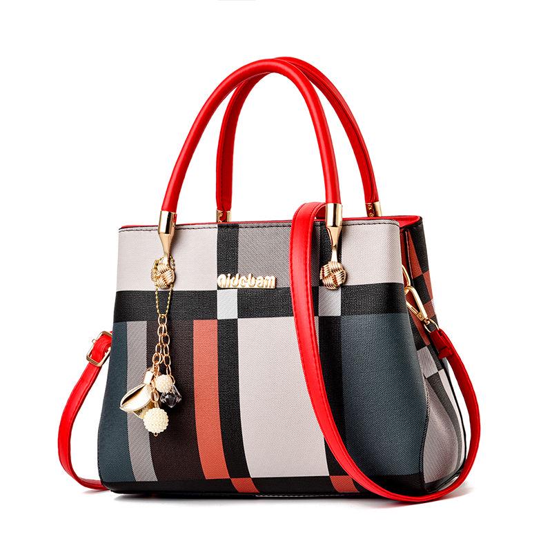 Shoulder Handbag Trendy wild Woman bag Leather bag Big capacity European and American style