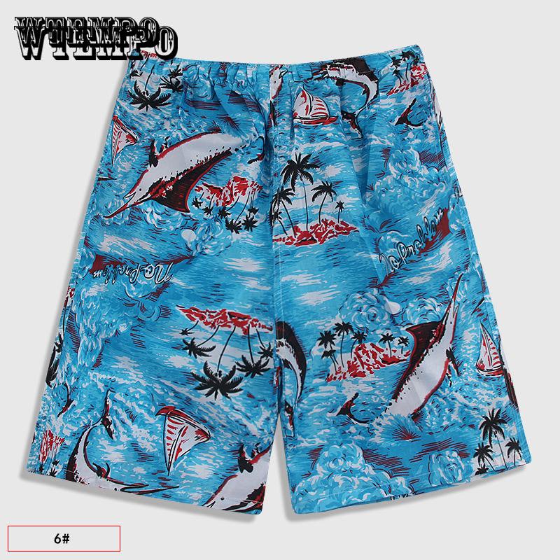 Beach Shorts Men Casual Beach Shorts Fast Drying Surfing Boardshorts Breathable Swimming