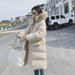 Women's Cotton-padded Jacket Women's Mid-length Coat Korean Style Loose Cotton-padded Clothes Bread Clothes Thick Winter Padded Jacket