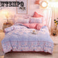 4pcs Bedding Set Carving Sheet Pillowcase&Duvet Cover Flannel Velvet Bedclothes Warm Bed Linen