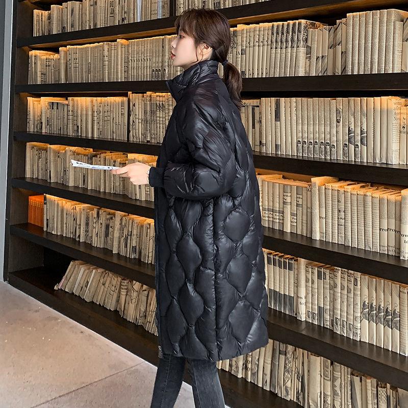 Women's Mid-length Korean Style Loose Student Winter Down Padded Jacket Thick Warm Padded Jacket