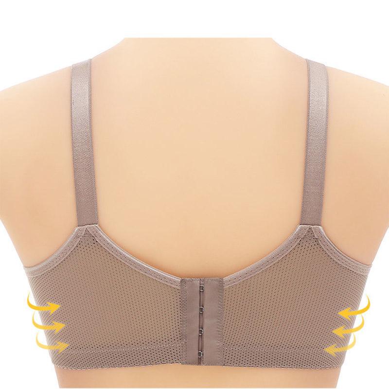 Thin Sexy Breast Lifting Gathering Anti-Sagging No Steel Ring Bra Large Size Non Magnetic Women's Lingerie Bra