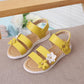 Girls Sandals Summer Children Sandals Korean Fashion Wild Flower Princess Shoes Baby Roman Shoes