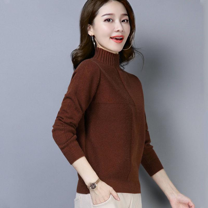 Winter Autumn Turtleneck Sweater Women Knitted Soft Pullover Sweater Female 2019 Fashion Pullovers