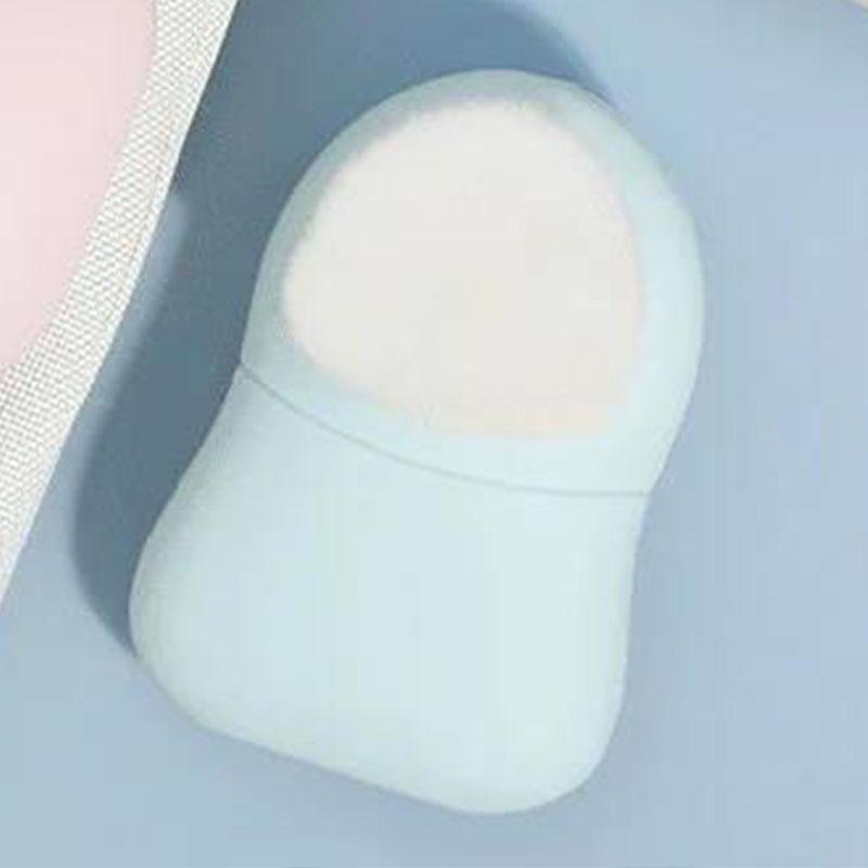 Double-headed Facial Cleansing Brush Silicone Manual Cleansing Instrument Pores To Blackheads Exfoliating and Skin Rejuvenation Cleaning Tool