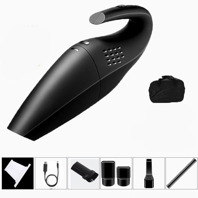 Home Car Dual-purpose Wireless Vacuum Cleaner High-power Wet & Dry Cleaner 4500mAh Battery Portable Handheld Vacuum Cleaner
