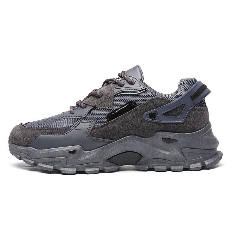 Spring Summer Men 'S Sports Shoes Mesh Breathable Chunky Shoes Running Shoes Casual Non -Slip Lightweight Sneakers