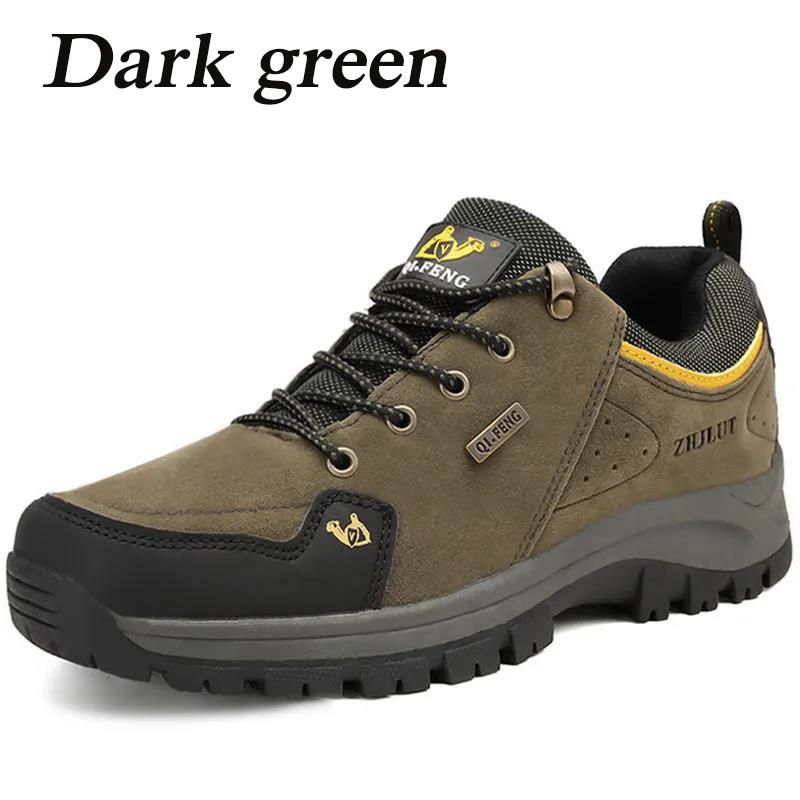 Outdoor Hiking Shoes Men's Sports Shoes Fashion Casual Men's Hiking Shoes Large Size Non-slip Waterproof Winter Shoes