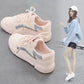 Women Autumn and Winter Cotton Shoes All-match Sports White Shoes Women's Low-top Casual Canvas Shoes