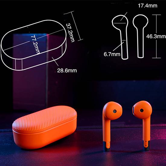 Wireless Headset Bluetooth 5.0 Earphones Stereo Sport Earbuds Headset with Charging Box Built-in Mic