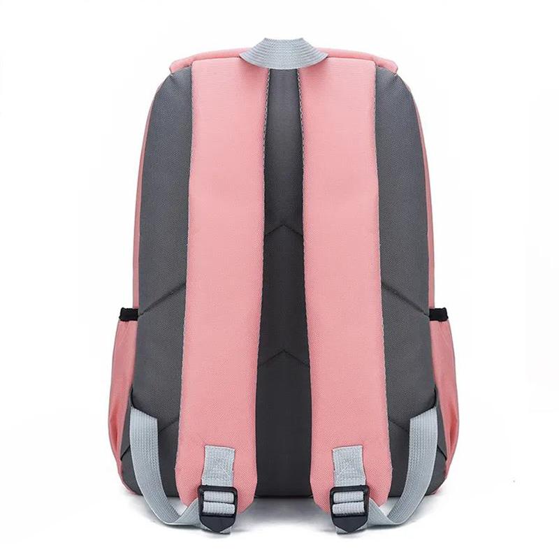 Student Schoolbag Female Korean Version of The Large-capacity Campus Style High School College Students Casual Simple Canvas Backpack