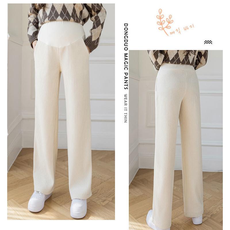 Maternity Pants Spring and Autumn Korean Fashion Outer Wear Casual All-match Loose Autumn and Winter Clothes Maternity Pants