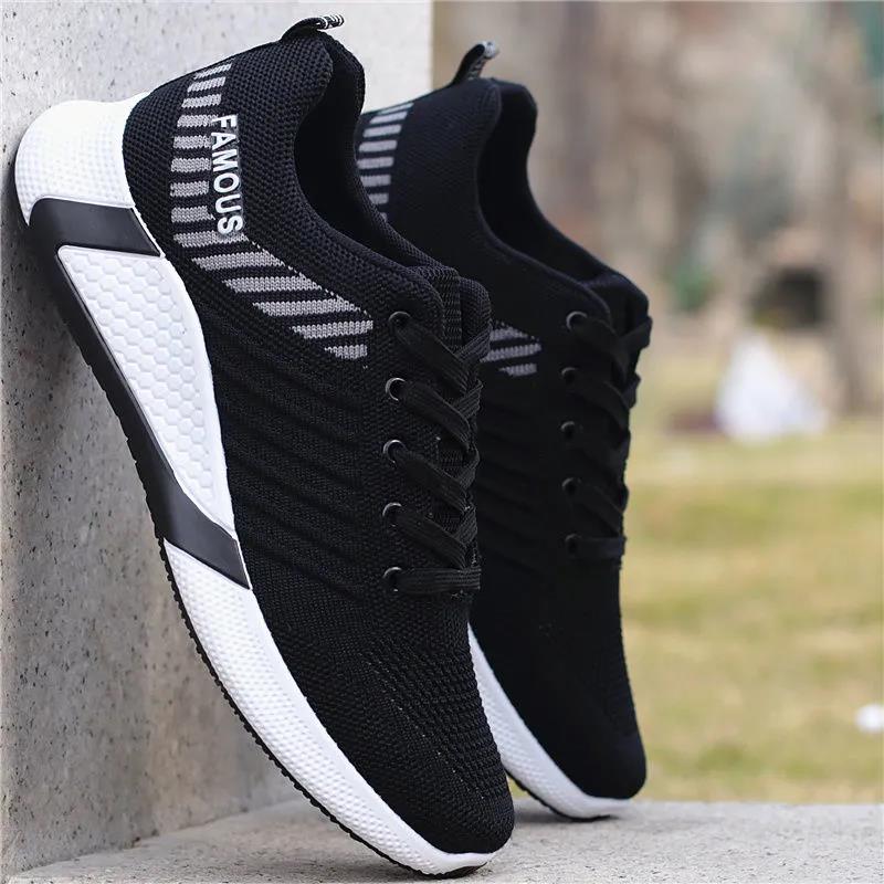 Spring and Summer Men's Sports Shoes Breathable Casual Running Shoes