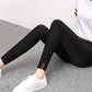 Black Bottoming Pants Women's Gold Velvet Beaver Velvet High-waisted Abdomen Hips and Legs Breasted Trousers Skinny Slim Pants