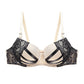 Bra Set Women Sexy Push Up Underwire Backless Lingerie Set Lace Sex Thin Gather Hollow Solid Color Bra Thong Suit Plus Size