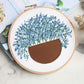 DIY Embroidery Ribbon Set Beginners with Embroidery Shed Sewing Kit Cross-stitch Decoration