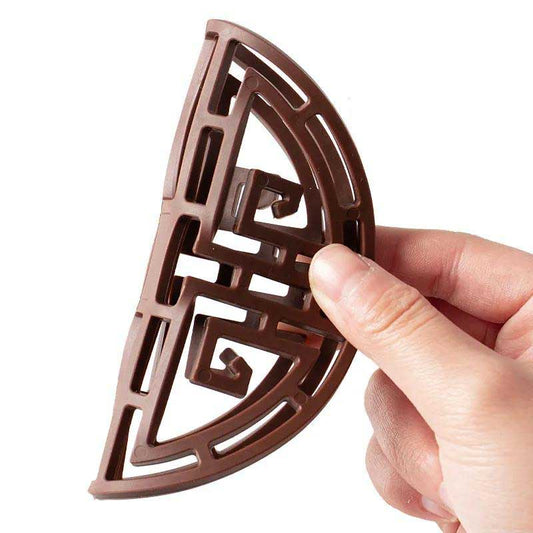 Chinese Style Retro Placemat Table Anti-scald Household Silicone Pad Dish Pad Coaster