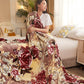 Autumn Winter Flannel Blanket Siesta Cover Blanket Leisure Student Dormitory Household Blanket Bed Sheet Dual-use