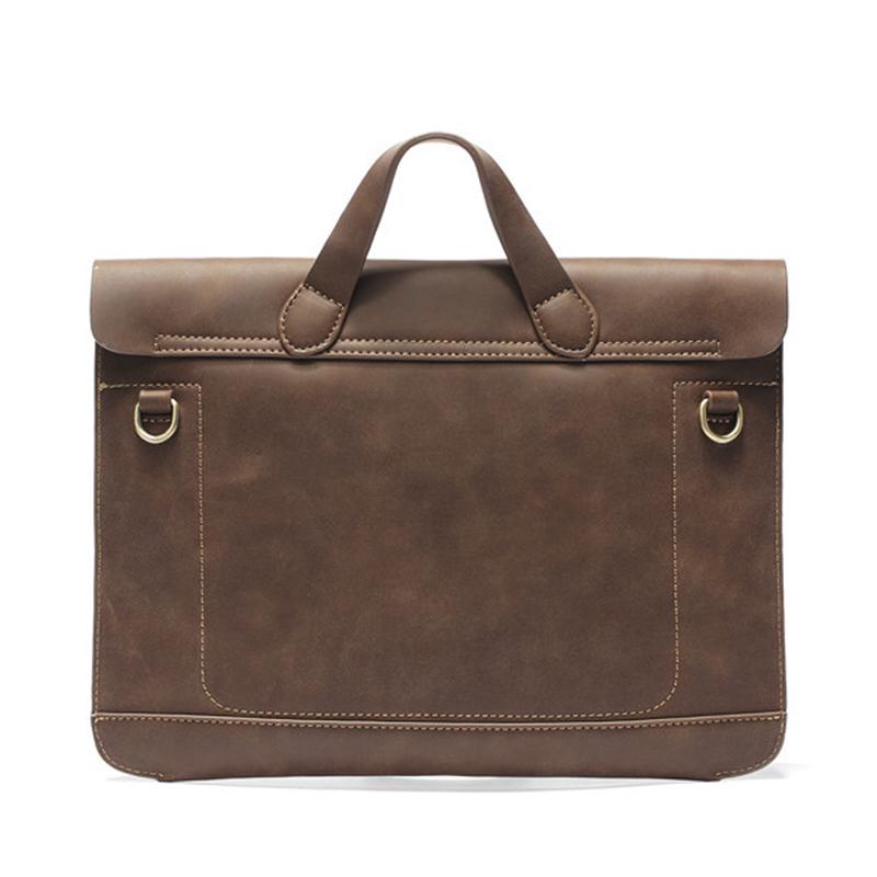 Portable Briefcase Men Business Waterproof Anti-theft Shoulder Crossbody Bags Postman Computer Bag