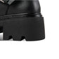 Autumn and Winter Martin Boots Belt Buckle Short Boots British Shoes Snow Boots Plus Velvet Warm Cotton Boots Motorcycle Shoes