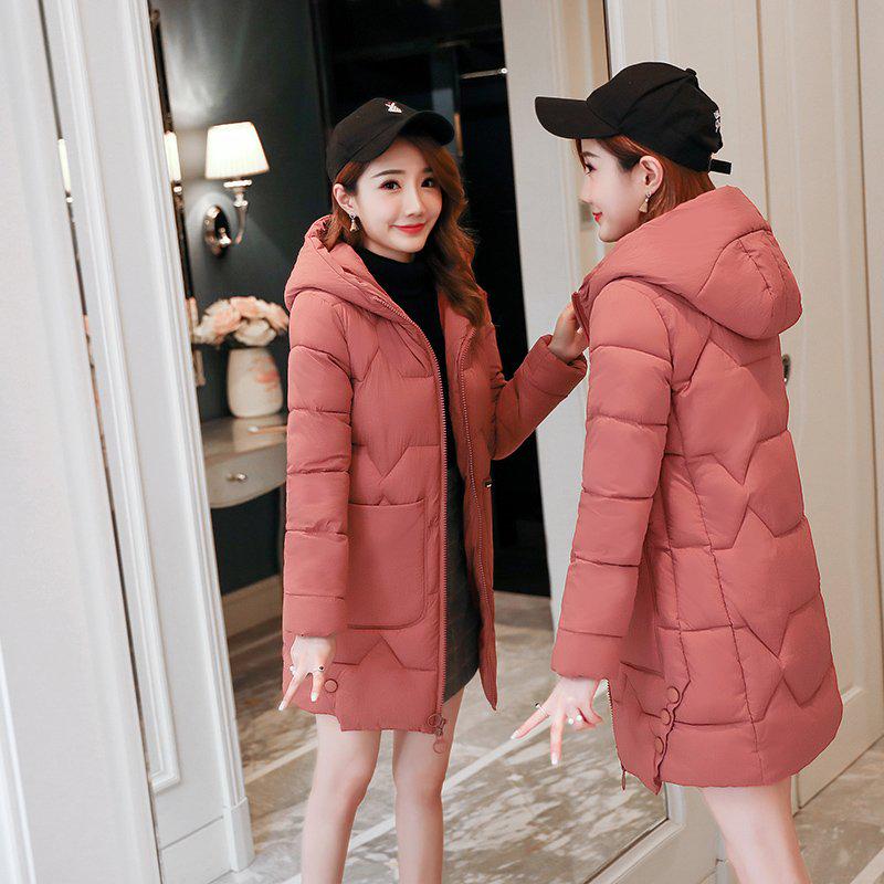 Women Parka Winter Long Coat Thick Warm  Hooded Jacket Overcoat Fashion Ladies Hairy Parkas
