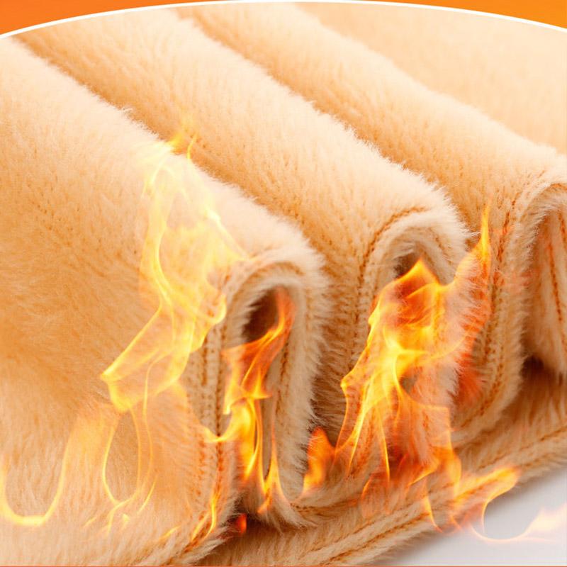 2pcs Large Size Winter Leggings Slim Body Shaping Pure Skin Color Anti-snagging High Waist Plus Velvet Thickened Outer Trousers