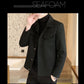 Autumn and Winter Jackets Men's Jackets Woolen Clothes Plus Velvet Thick Winter Men's Windbreaker