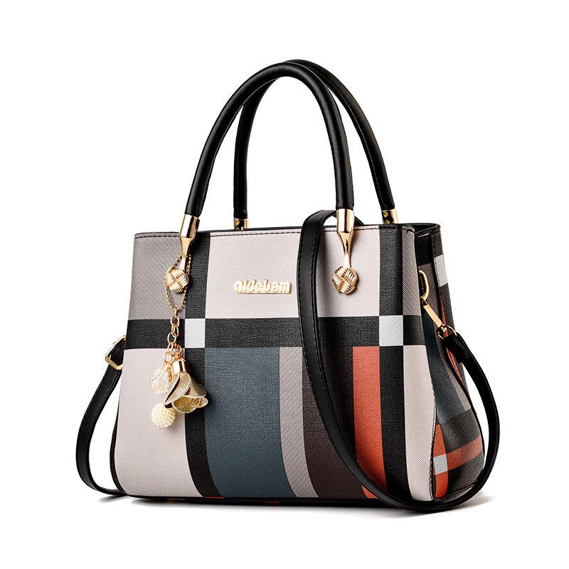 Shoulder Handbag Trendy wild Woman bag Leather bag Big capacity European and American style