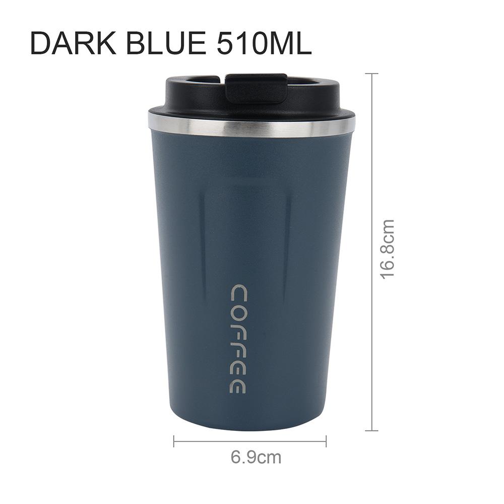 Stainless Steel Coffee Thermos Mug 380/510ml Multipurpose Portable Car Vacuum Flasks Cup Fitness Running Gym Sport Water Bottler