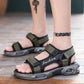 Men's Summer Sandals Moisture and Sweat-proof Leisure Sports Beach Shoes All-match Cushion Sandals