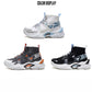 Men's Height-increasing Shoes Trendy High Top Men's Tennis Shoes All-match Sports Leisure Student Basketball Shoes