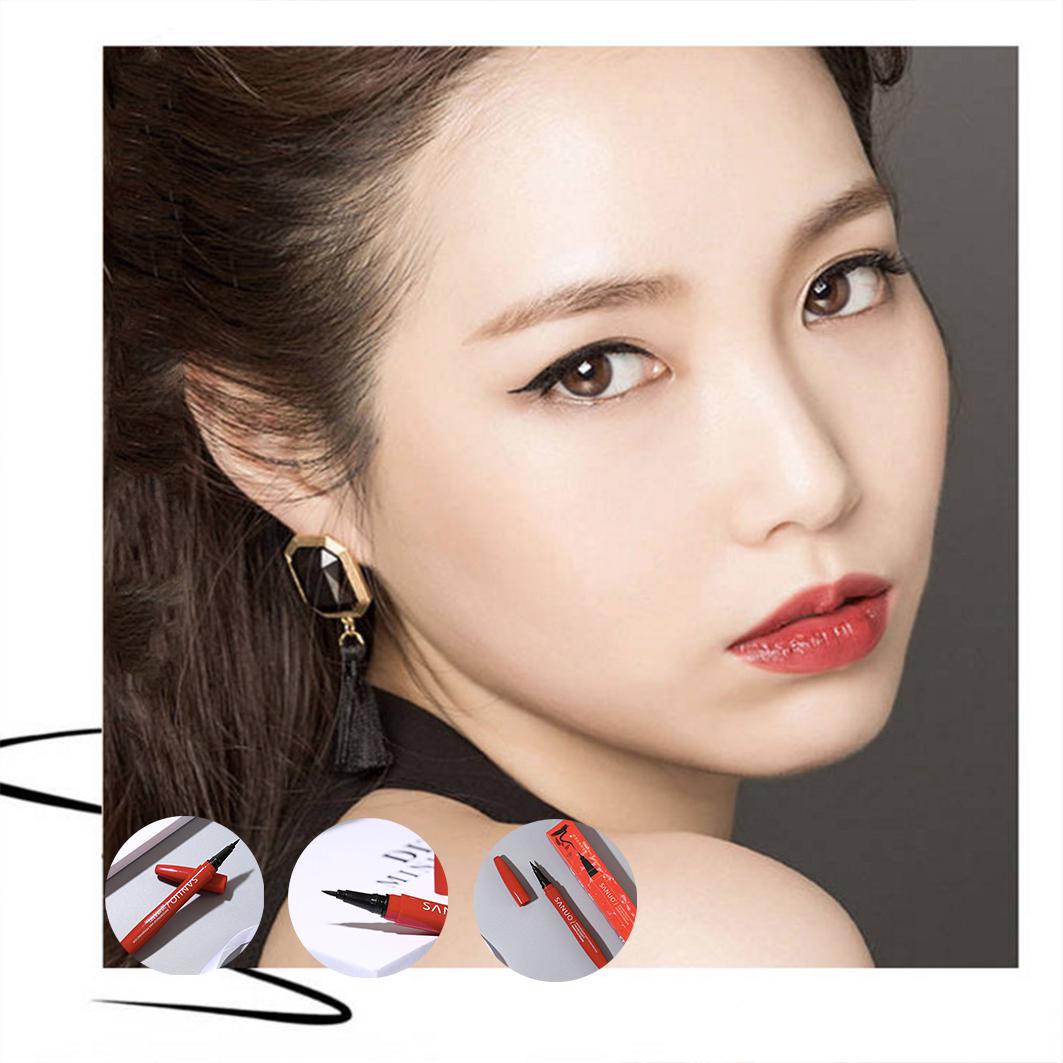 [Quality Hengshui] [Super waterproof and no halo makeup] Waterproof and colorless beginner eyeliner