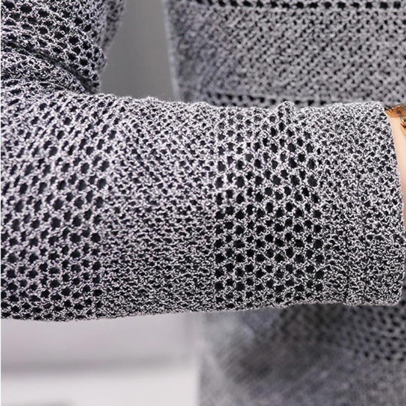 Long-sleeved T-shirt Men's Autumn and Winter Warm and Comfortable Tops Plus Size Men's V-neck Bottoming Shirt Men