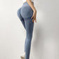 Women's Seamless Knitted Yoga Pants Peach Hip Leggings Fitness Pants Women's Hip Leggings Sports Pants High Waist Pants