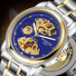 Brand Luxury Automatic Mechanical Watch Men Stainless Steel Waterproof
