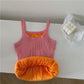 Thermal Wear Women Rainbow Winter Vest Velvet Warm Body Tank Tops Slim Square Neck Slim Inner Wear Sexy Clothing Thermals