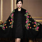 Winter Imitation Cashmere Scarf Shawl Chinese Style Embroidery Scarf Thick and Warm Oversized Cloak
