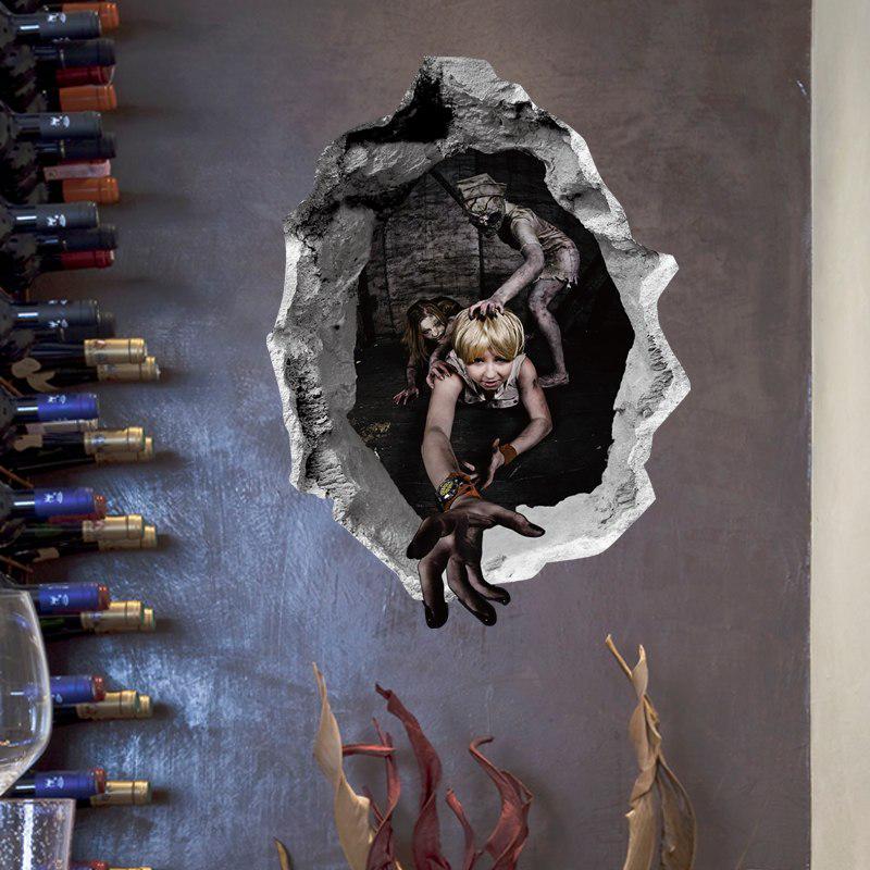 Wall Stickers Halloween Thriller Series Haunted House Party Bedroom Living Room Halloween Holiday Wall Stickers