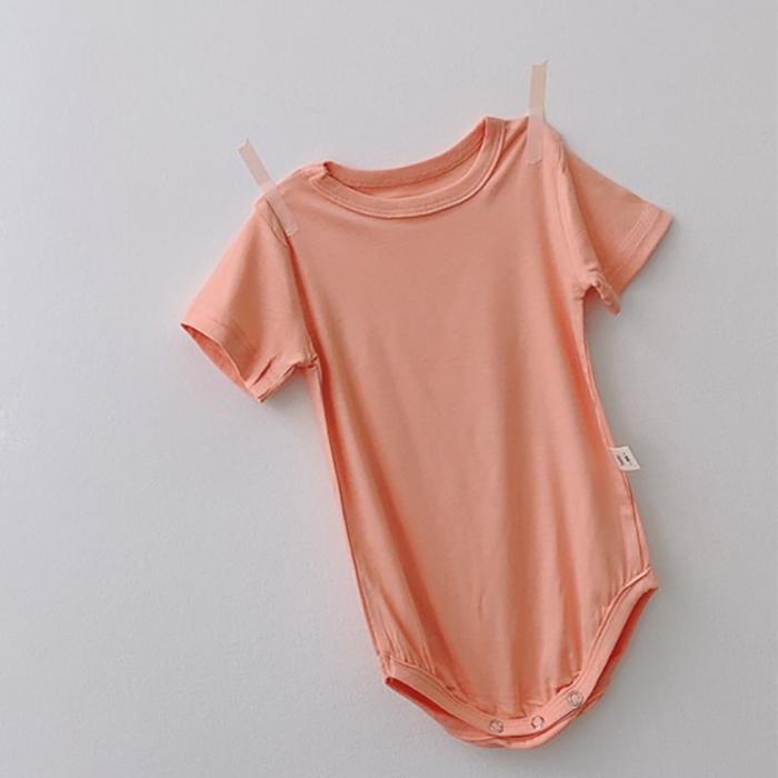 Baby Girls Romper Summer Spring Newborn Baby Girls Short Sleeve One-pieces Jumpsuit Baby Clothes Outfits