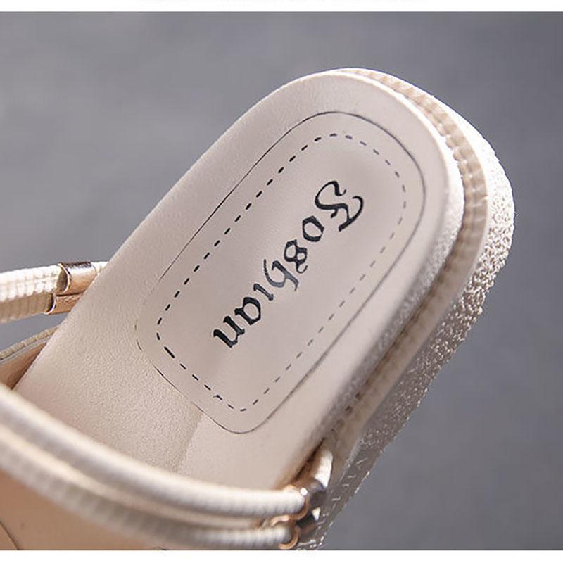 Summer Collocation Skirt Sandals Fairy Style Fashion Student Platform Roman Flats
