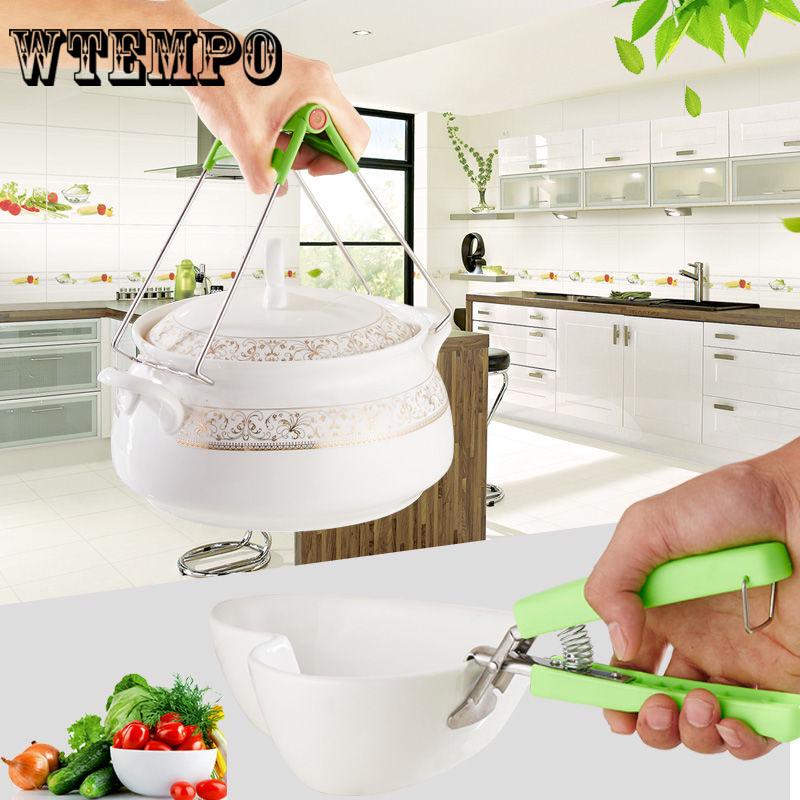 Brand Bowl Disk Clip Dish Plate Bowl Clip Plate Device Take Bowl Clip Microwave Oven Tool