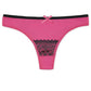 6 Pieces/set of Underwear Lace G String Underwear Female T Back Sexy Fashion Hollow Wide Belt Ladies Transparent Panties