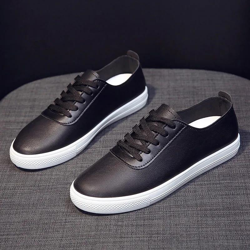 Soft Sole White Shoes Women One-foot Casual Flat Sole Shoes Single Shoes Student Korean Women