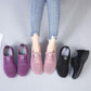 Summer Cloth Shoes Women Flying Woven Breathable Mesh Sports Shoes Flat Casual All-match Net Shoes Soft Sole Shoes