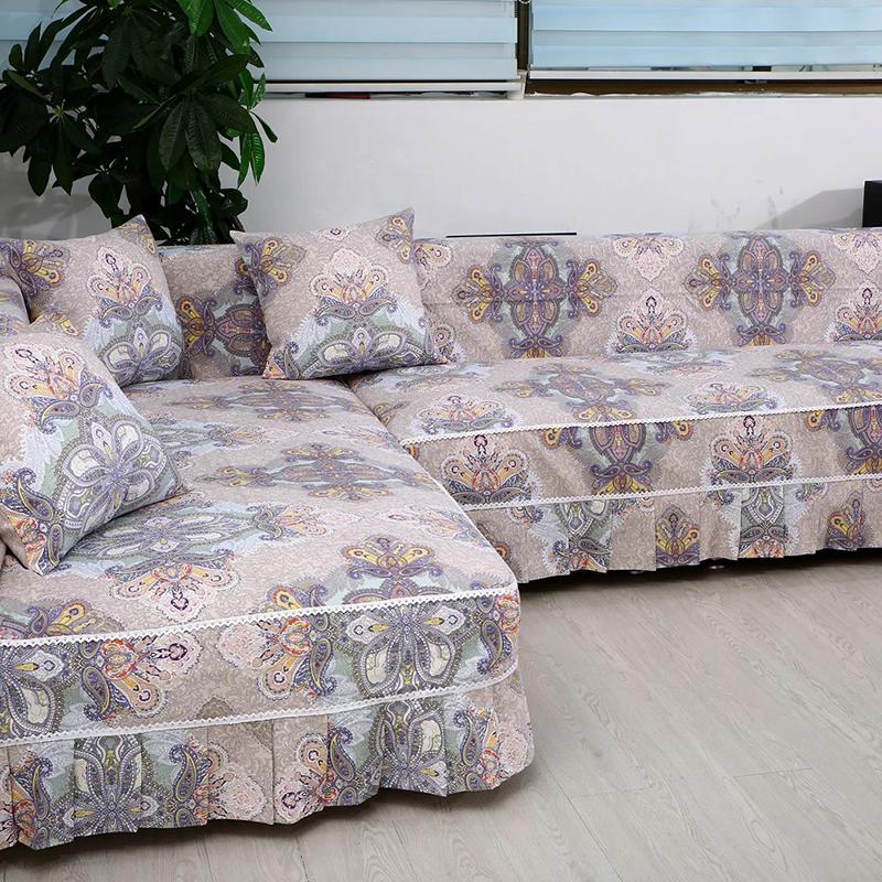 Thicken Sofa Cover European-style Universal Sofa Towel Cover Non-slip Sofa Cover Living Room Decoration Sofa Towel
