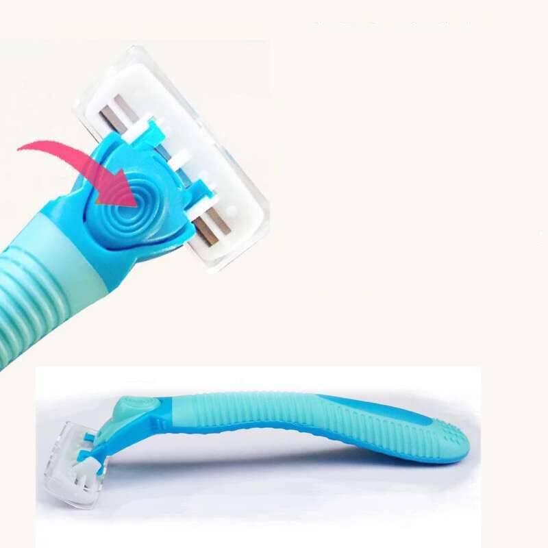 Women's Special Shaver Axillary Hair Private Parts Body Epilator Manual Shaver Female Shaving Pubic