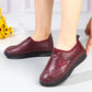 Women's Winter Mother Shoes Autumn and Winter Plus Velvet Cotton Shoes  Casual Flat Warm Shoes Lazy Cotton Shoes