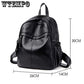 Women Leather Backpacks Vintage Female Shoulder Bag Travel Ladies Backpack School Bags